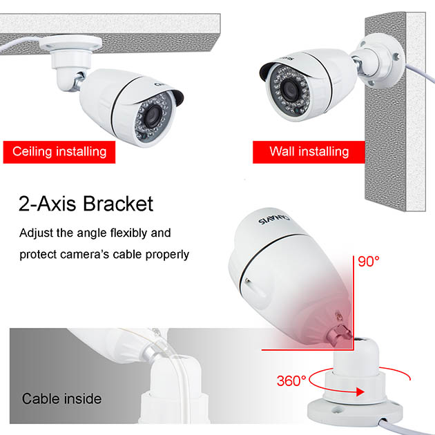 CANAVIS 1000TVL CCTV Bullet Camera