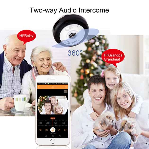 CANAVIS 960P 360 Degree IP Camera