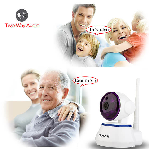 CANAVIS Wireless Surveillance Wifi Security Camera