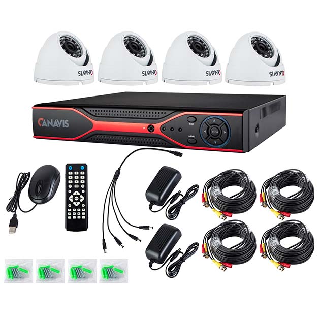 CANAVIS 1000TVL CCTV Security Camera system