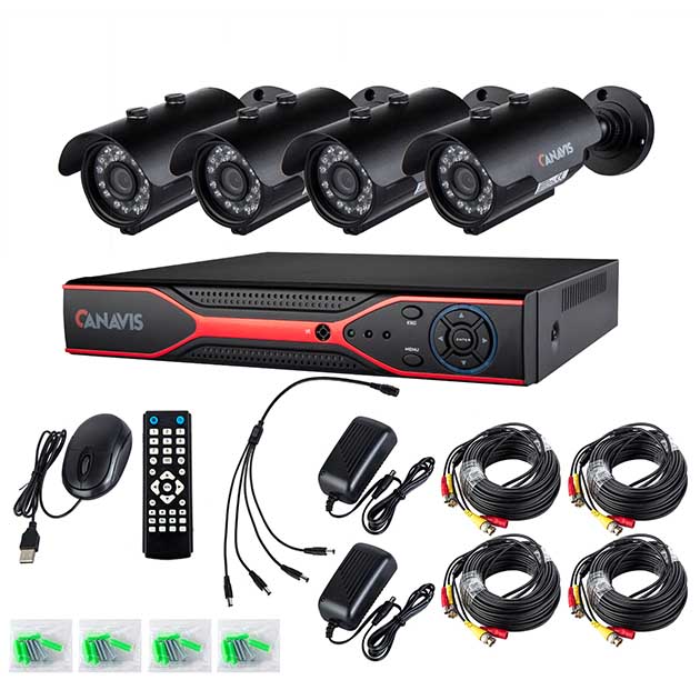 CANAVIS AHD CCTV Security Camera System
