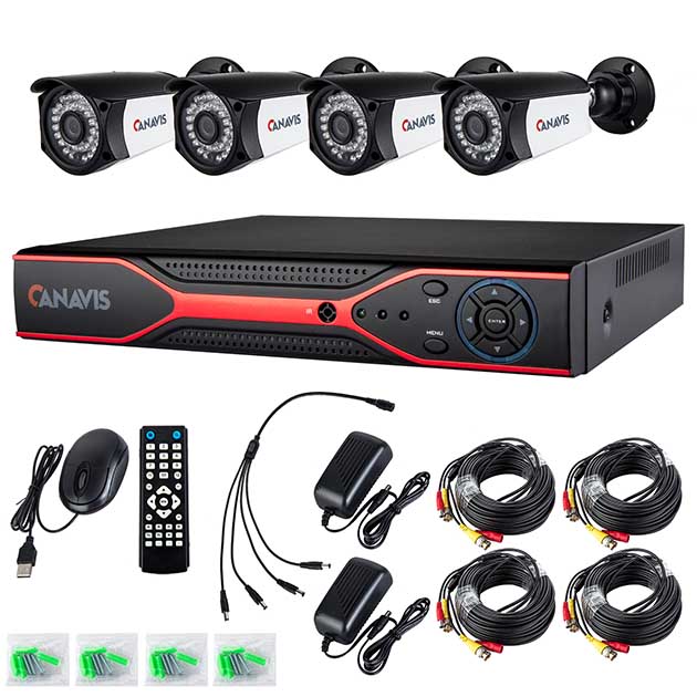 CANAVIS HD 2MP/3MP/5MP/8MP CCTV Security System