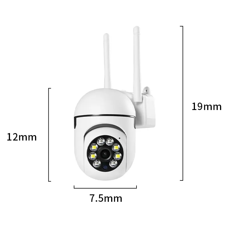 Full HD 1080P auto tracking wireless IP security speed dome ptz camera intdoor human detection smart cctv ptz wifi camera