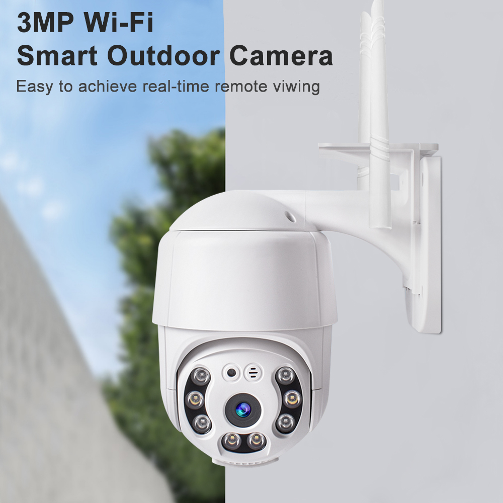 Factory Wholesale Waterproof New Model Full Color Wifi Intelligent Security Wireless  Camera