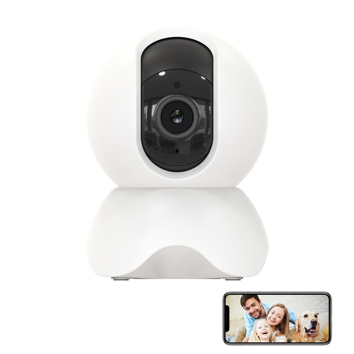 Home security camera smart echo show/google home support 2MP/3MP HD P2P wireless CCTV indoor wifi mini IP camera