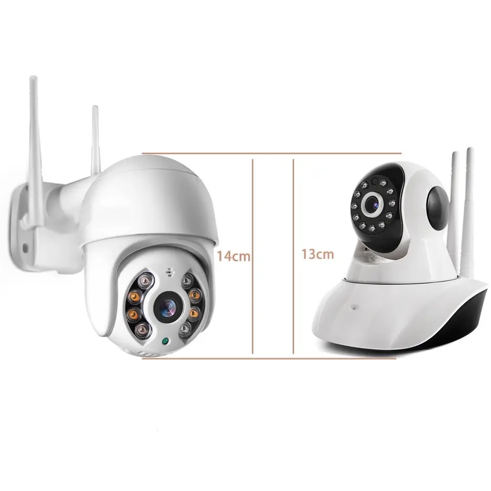 Wifi Smart Camera Full Hd Two-way Intercom Night Vision App Control Smart Outdoor Camera