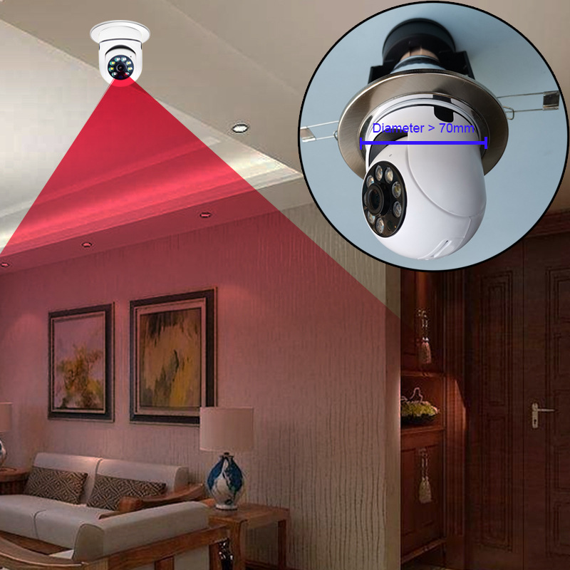 Bulb Lamp Camera