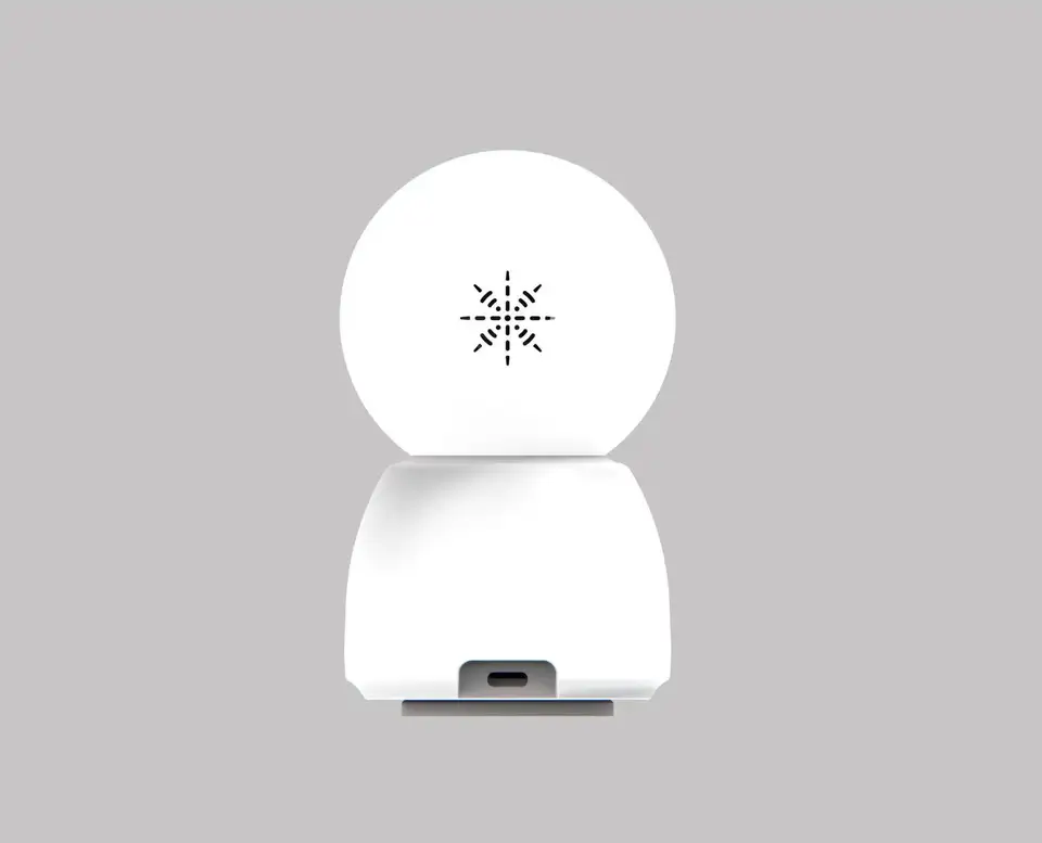 New Dual Lens Indoor Wireless Camera  Two Way Audio Motion Tracking Alarm Push 1080P PTZ Network Camera